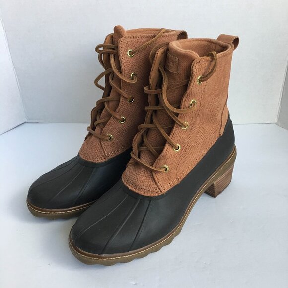 Sperry Saltwater Heel Snow Boot - Size 9 - Picture 2 of 10